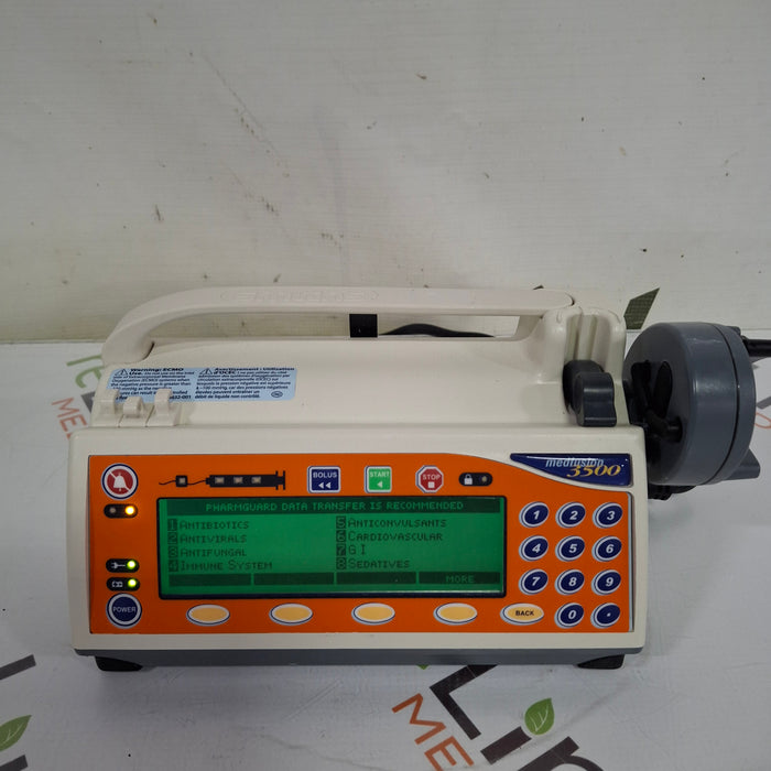 Smiths Medical Smiths Medical Medfusion 3500 Syringe Infusion Pump Infusion Pump reLink Medical