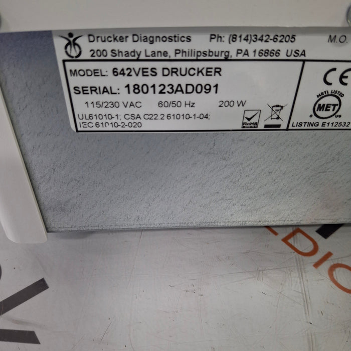 Drucker Diagnostics Drucker Diagnostics 642VES Drucker Centrifuge Centrifuges reLink Medical