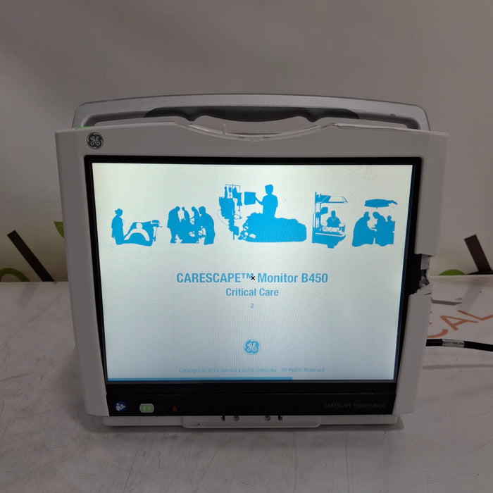 GE Healthcare GE Healthcare Carescape B450 Critical Care Patient Monitor Patient Monitors reLink Medical