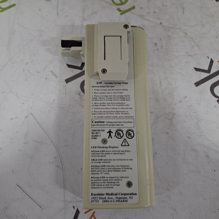 Excelsior Excelsior ESP60 Syringe Infusion Pump Infusion Pump reLink Medical