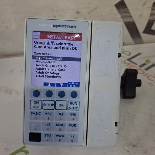 Baxter Baxter Sigma Spectrum 8.00.03 w/o Battery Infusion Pump Infusion Pump reLink Medical