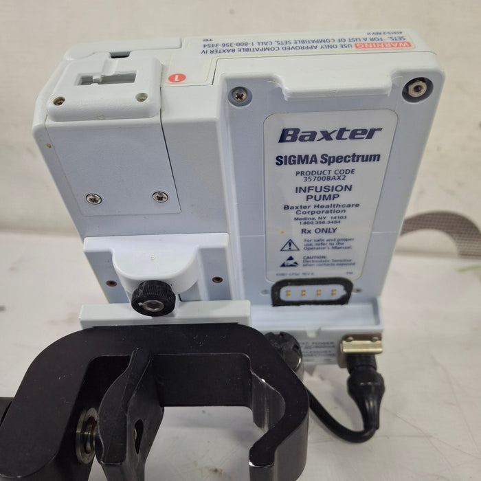 Baxter Baxter Sigma Spectrum 8.00.03 w/o Battery Infusion Pump Infusion Pump reLink Medical