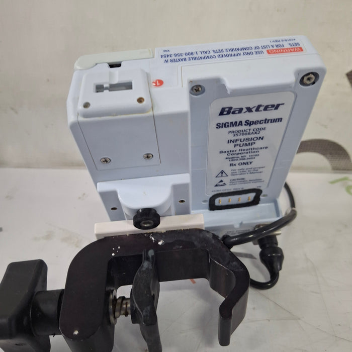 Baxter Sigma Spectrum 8.01.00 w/o Battery Infusion Pump