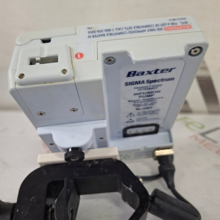 Baxter Baxter Sigma Spectrum 8.00.03 w/o Battery Infusion Pump Infusion Pump reLink Medical