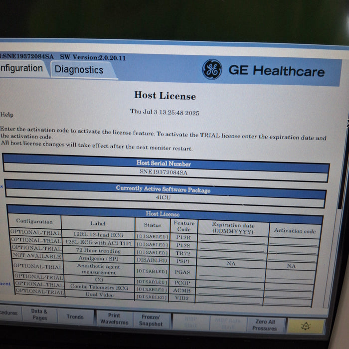 GE Healthcare GE Healthcare Carescape B450 Critical Care Patient Monitor Patient Monitors reLink Medical