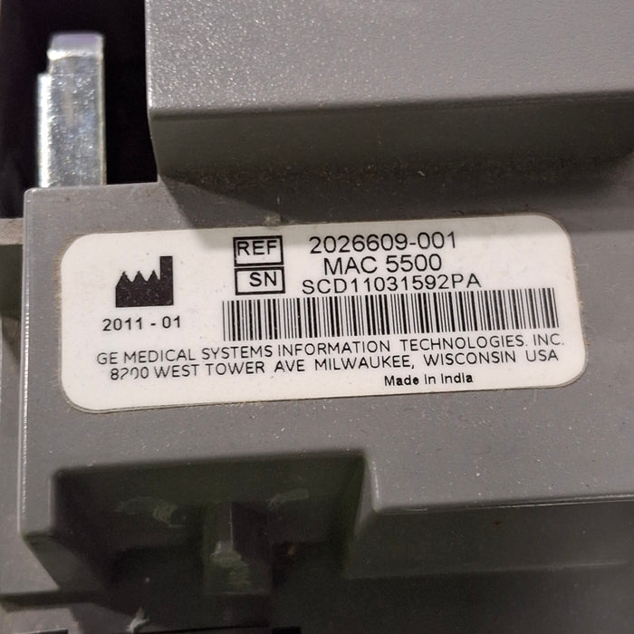 GE Healthcare GE Healthcare MAC 5500 ECG without CAM Module Cardiology reLink Online