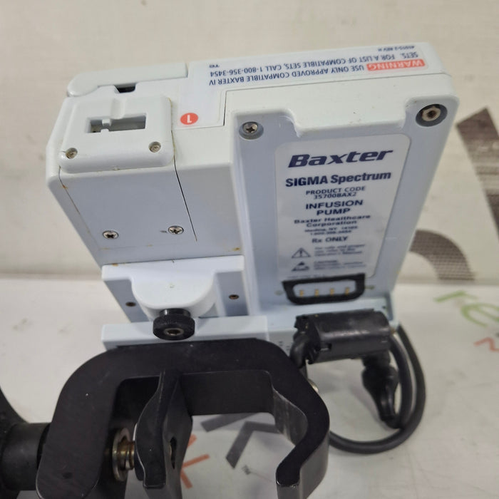 Baxter Baxter Sigma Spectrum 8.00.03 w/o Battery Infusion Pump Infusion Pump reLink Medical