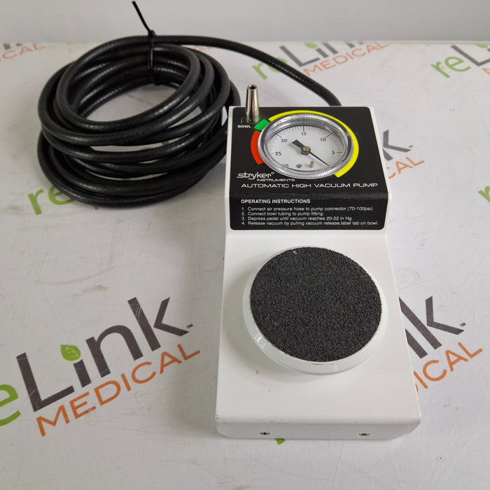 Stryker 0206-500-000 Foot Pump