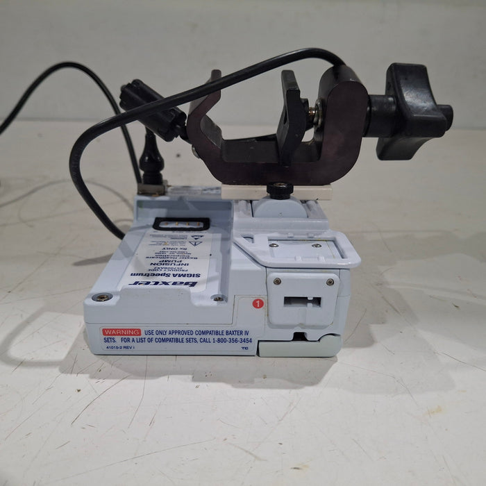 Baxter Sigma Spectrum 8.01.00 w/o Battery Infusion Pump
