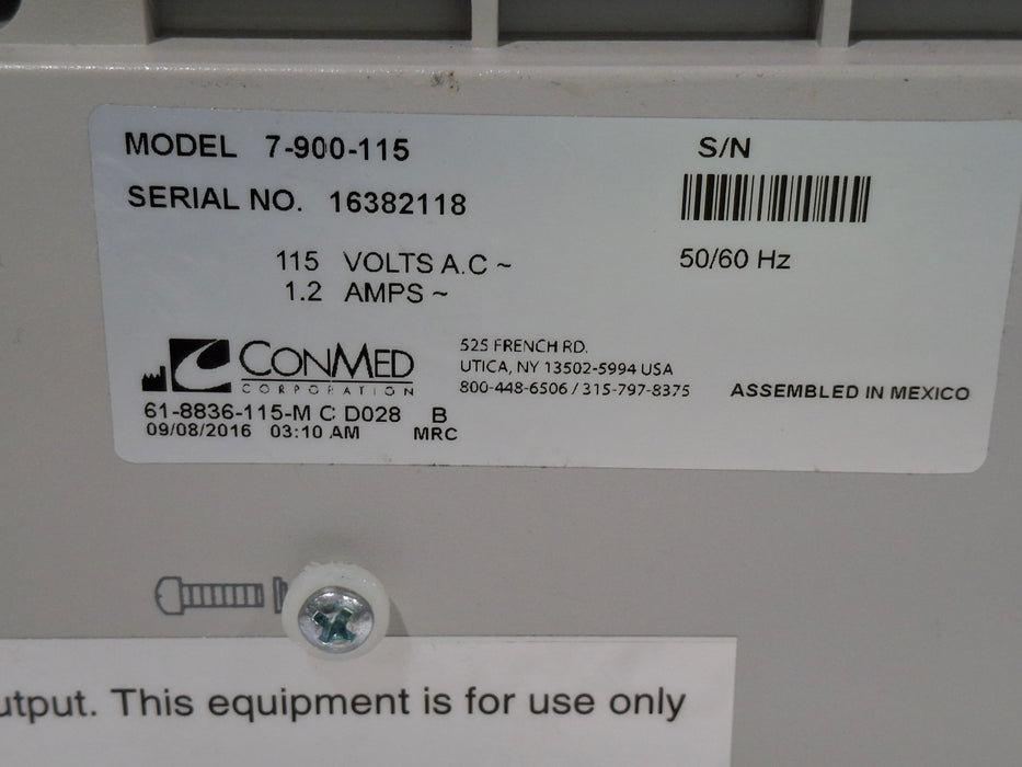 ConMed Hyfrecator 2000 Electrosurgical Unit