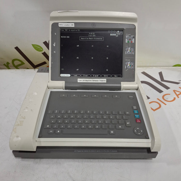 GE Healthcare GE Healthcare MAC 5500 ECG without CAM Module Cardiology reLink Medical