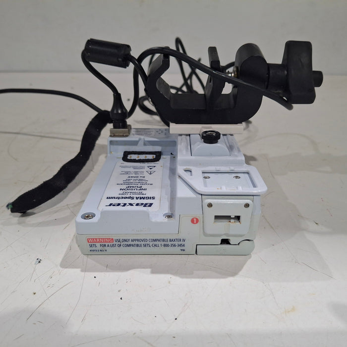 Baxter Baxter Sigma Spectrum 8.00.05 w/o Battery Infusion Pump Infusion Pump reLink Medical