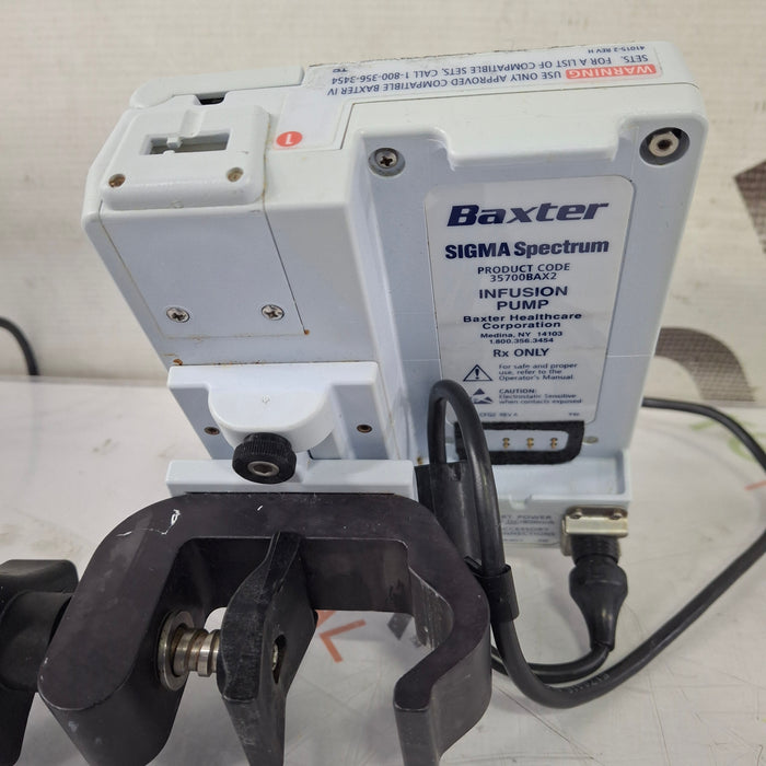 Baxter Baxter Sigma Spectrum 8.00.03 w/o Battery Infusion Pump Infusion Pump reLink Medical
