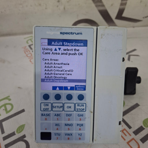 Baxter Baxter Sigma Spectrum 8.00.03 w/o Battery Infusion Pump Infusion Pump reLink Medical