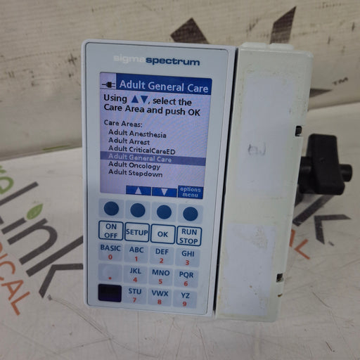 Baxter Baxter Sigma Spectrum 8.01.00 w/o Battery Infusion Pump Infusion Pump reLink Medical