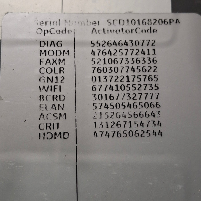 GE Healthcare GE Healthcare MAC 5500 ECG without CAM Module Cardiology reLink Medical