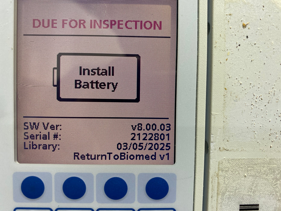 Baxter Baxter Sigma Spectrum w/Non Wireless or No Battery Infusion Pump Infusion Pump reLink Medical