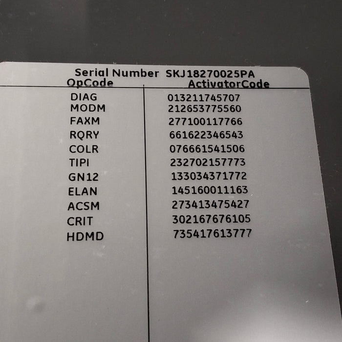 GE Healthcare GE Healthcare MAC 5500 HD ECG with CAM Module Cardiology reLink Medical