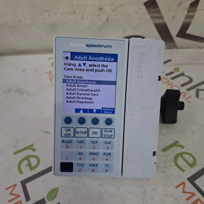 Baxter Sigma Spectrum 8.00.05 w/o Battery Infusion Pump