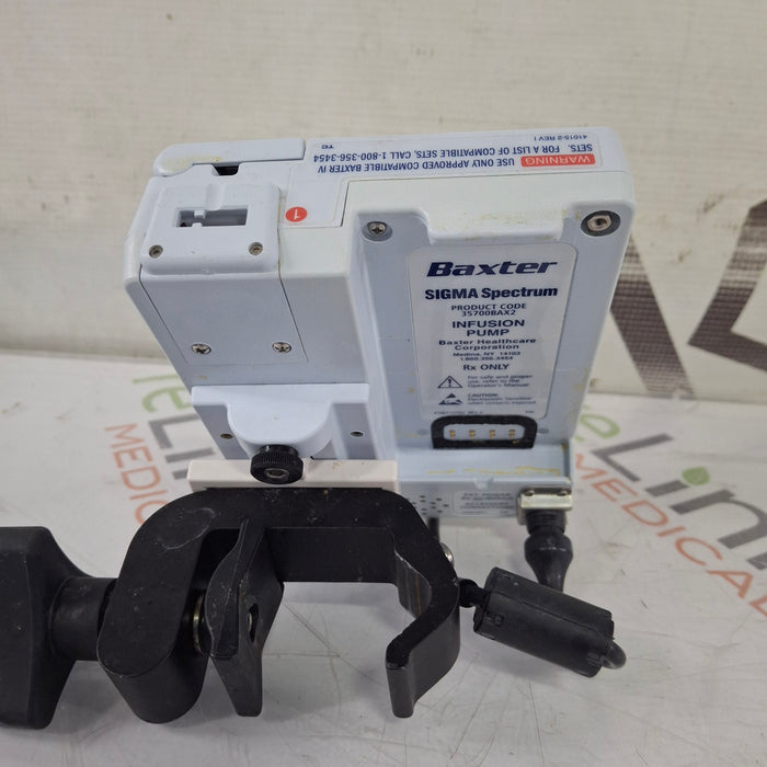 Baxter Sigma Spectrum 8.00.05 w/o Battery Infusion Pump