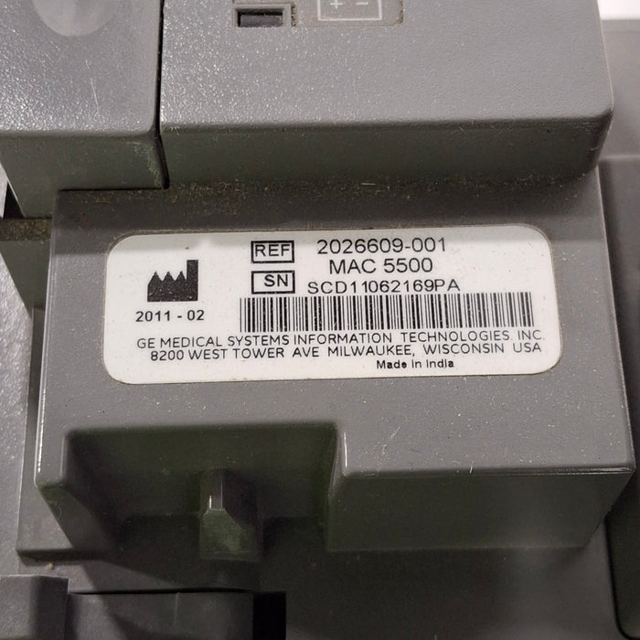 GE Healthcare GE Healthcare MAC 5500 ECG without CAM Module Cardiology reLink Medical