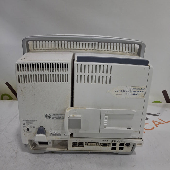 GE Healthcare Carescape B650 Emergency Care Patient Monitor