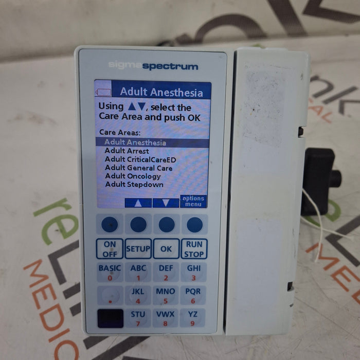 Baxter Sigma Spectrum 8.00.05 w/o Battery Infusion Pump