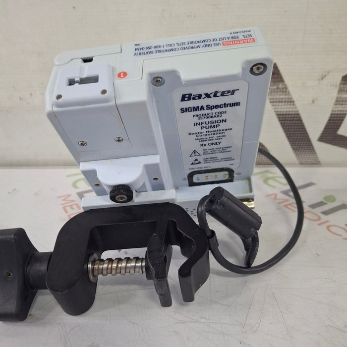 Baxter Sigma Spectrum 8.00.05 w/o Battery Infusion Pump