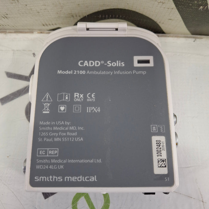 Smiths Medical CADD Solis 2100 Ambulatory Infusion Pump