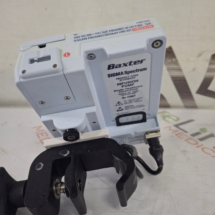Baxter Sigma Spectrum 8.00.05 w/o Battery Infusion Pump