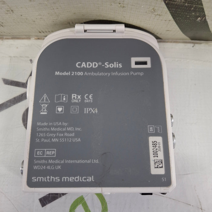 Smiths Medical CADD Solis 2100 Ambulatory Infusion Pump