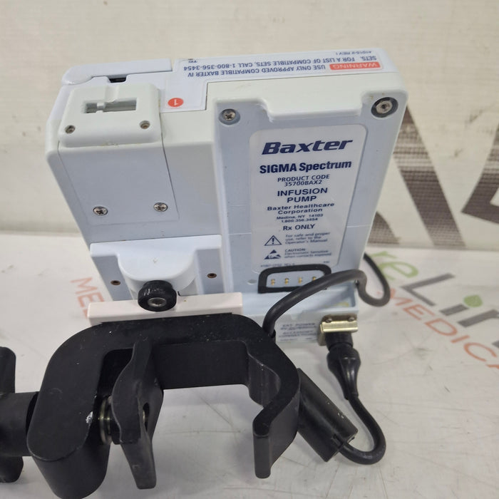 Baxter Sigma Spectrum 8.00.05 w/o Battery Infusion Pump