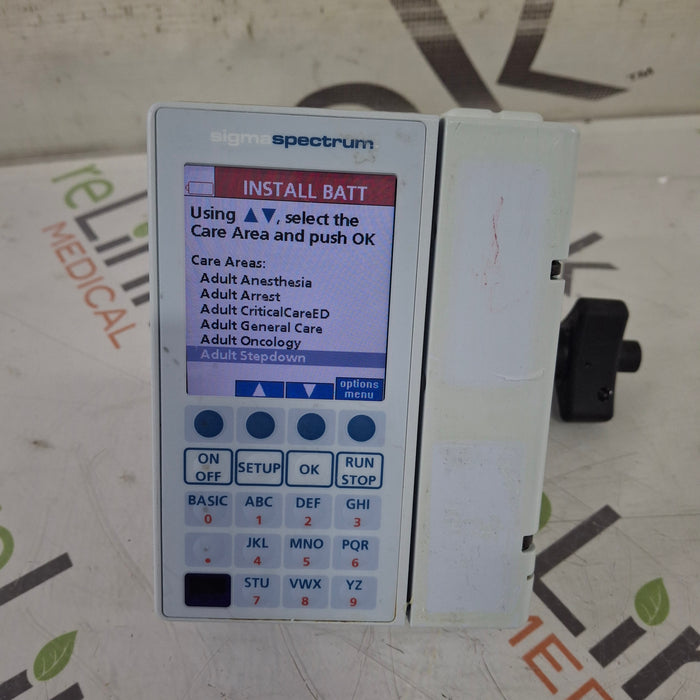 Baxter Sigma Spectrum 8.00.04 w/o Battery Infusion Pump