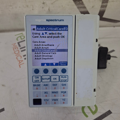 Baxter Baxter Sigma Spectrum 8.00.03 w/o Battery Infusion Pump Infusion Pump reLink Medical