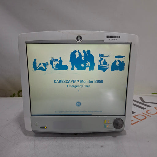 GE Healthcare GE Healthcare Carescape B650 Emergency Care Patient Monitor Patient Monitors reLink Medical