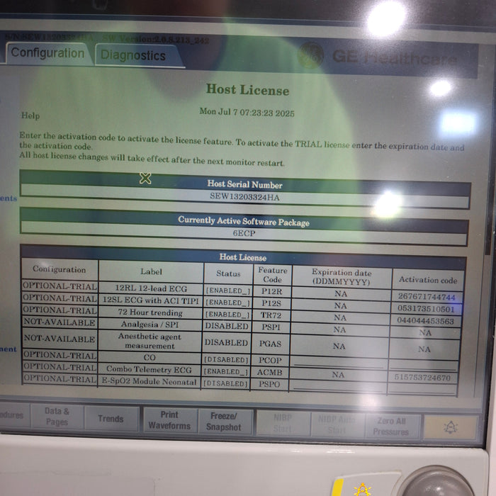 GE Healthcare GE Healthcare Carescape B650 Emergency Care Patient Monitor Patient Monitors reLink Medical