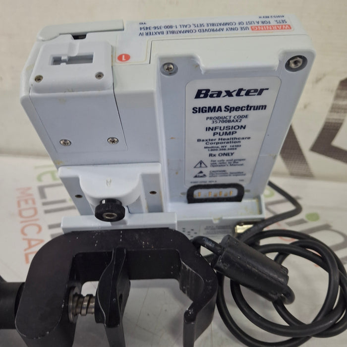 Baxter Sigma Spectrum 8.01.00 w/o Battery Infusion Pump