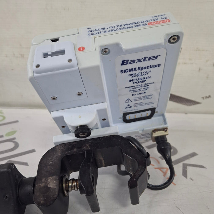 Baxter Sigma Spectrum 8.00.03 w/o Battery Infusion Pump