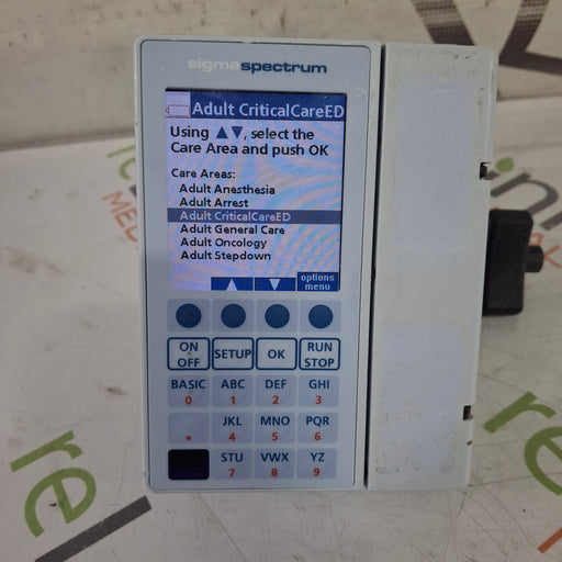 Baxter Baxter Sigma Spectrum 8.01.00 w/o Battery Infusion Pump Infusion Pump reLink Medical