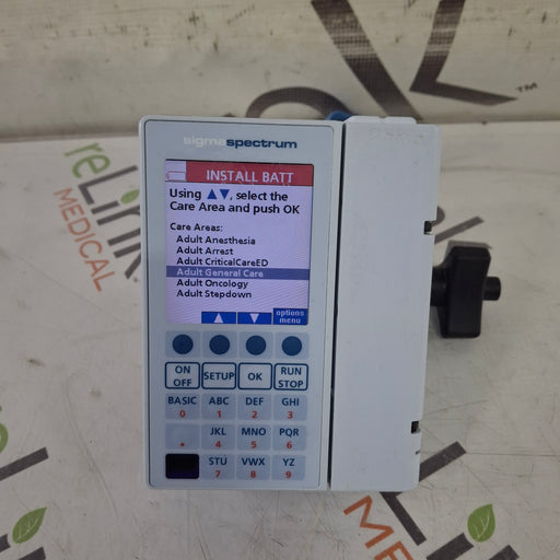 Baxter Baxter Sigma Spectrum 8.00.03 w/o Battery Infusion Pump Infusion Pump reLink Medical