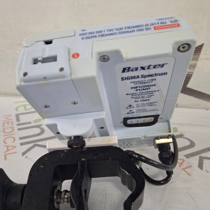 Baxter Sigma Spectrum 8.00.05 w/o Battery Infusion Pump