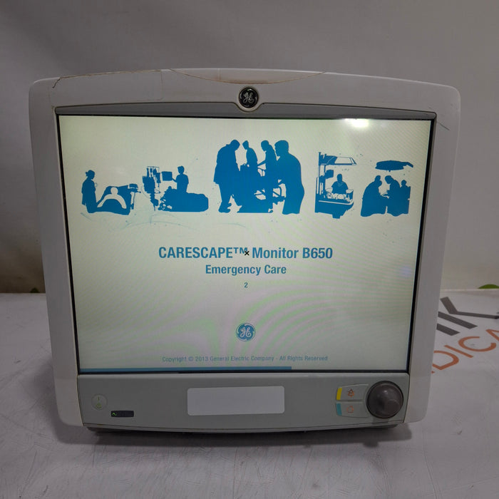GE Healthcare GE Healthcare Carescape B650 Emergency Care Patient Monitor Patient Monitors reLink Medical