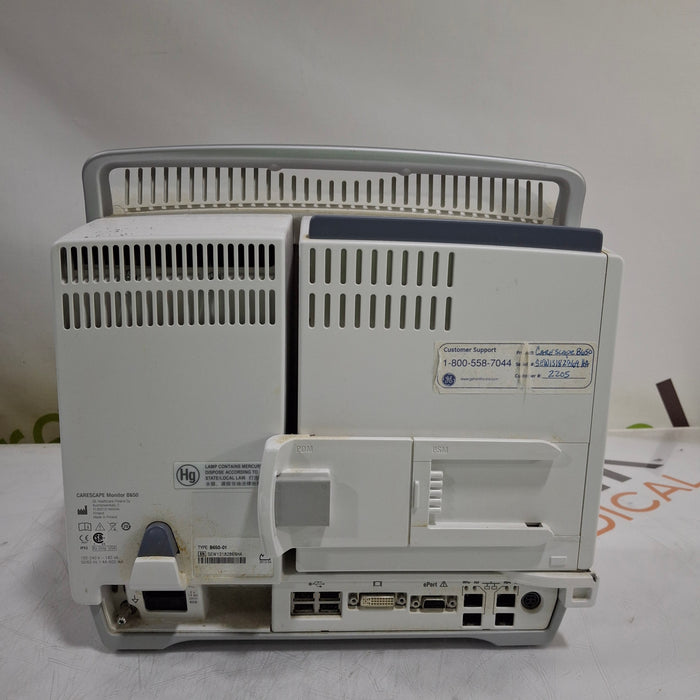 GE Healthcare GE Healthcare Carescape B650 Emergency Care Patient Monitor Patient Monitors reLink Medical
