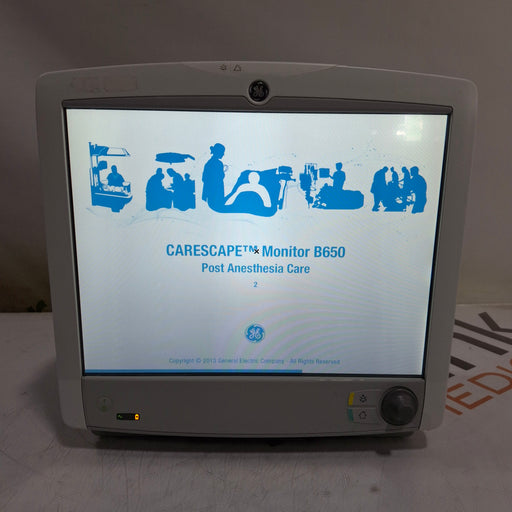 GE Healthcare GE Healthcare Carescape B450 Post Anesthesia Care Patient Monitor Patient Monitors reLink Medical