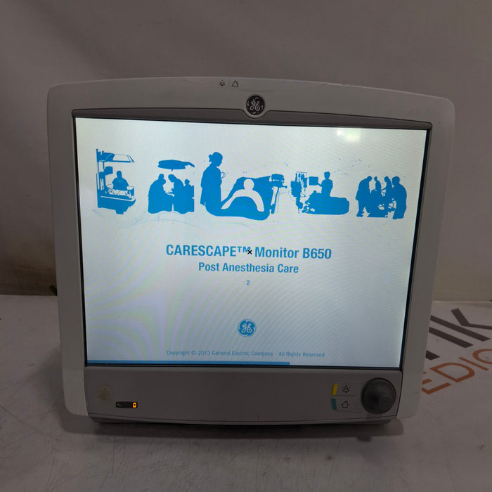 GE Healthcare GE Healthcare Carescape B650 Post Anesthesia Care Patient Monitor Patient Monitors reLink Medical