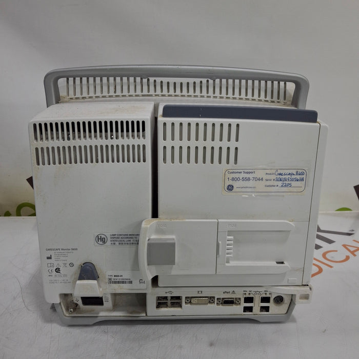 GE Healthcare GE Healthcare Carescape B650 Patient Monitor Patient Monitors reLink Medical