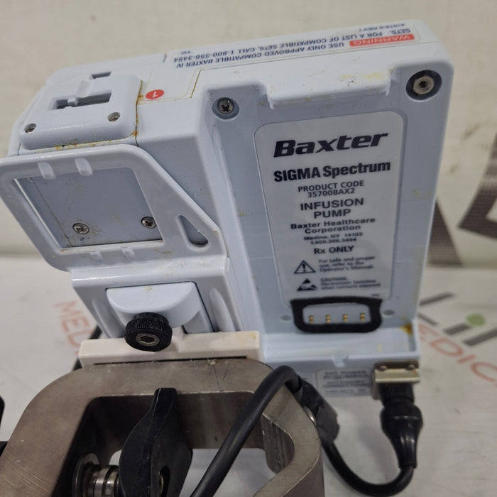 Baxter Sigma Spectrum 8.00.05 w/o Battery Infusion Pump
