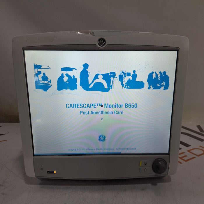 GE Healthcare GE Healthcare Carescape B650 Post Anesthesia Care Patient Monitor Patient Monitors reLink Medical