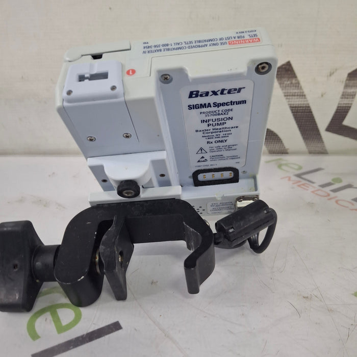Baxter Baxter Sigma Spectrum 8.00.03 w/o Battery Infusion Pump Infusion Pump reLink Medical