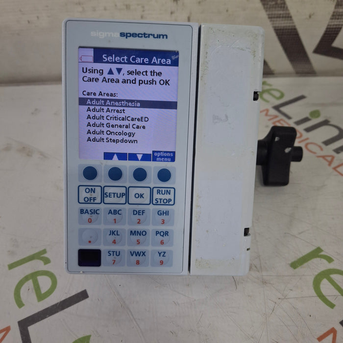 Baxter Sigma Spectrum 8.01.00 w/o Battery Infusion Pump